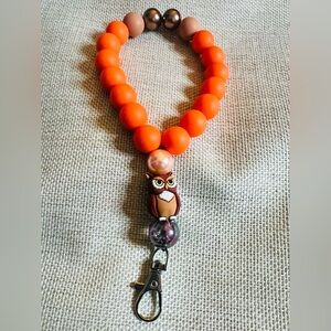 Handmade Beaded Charm Wristlet by Aloha!